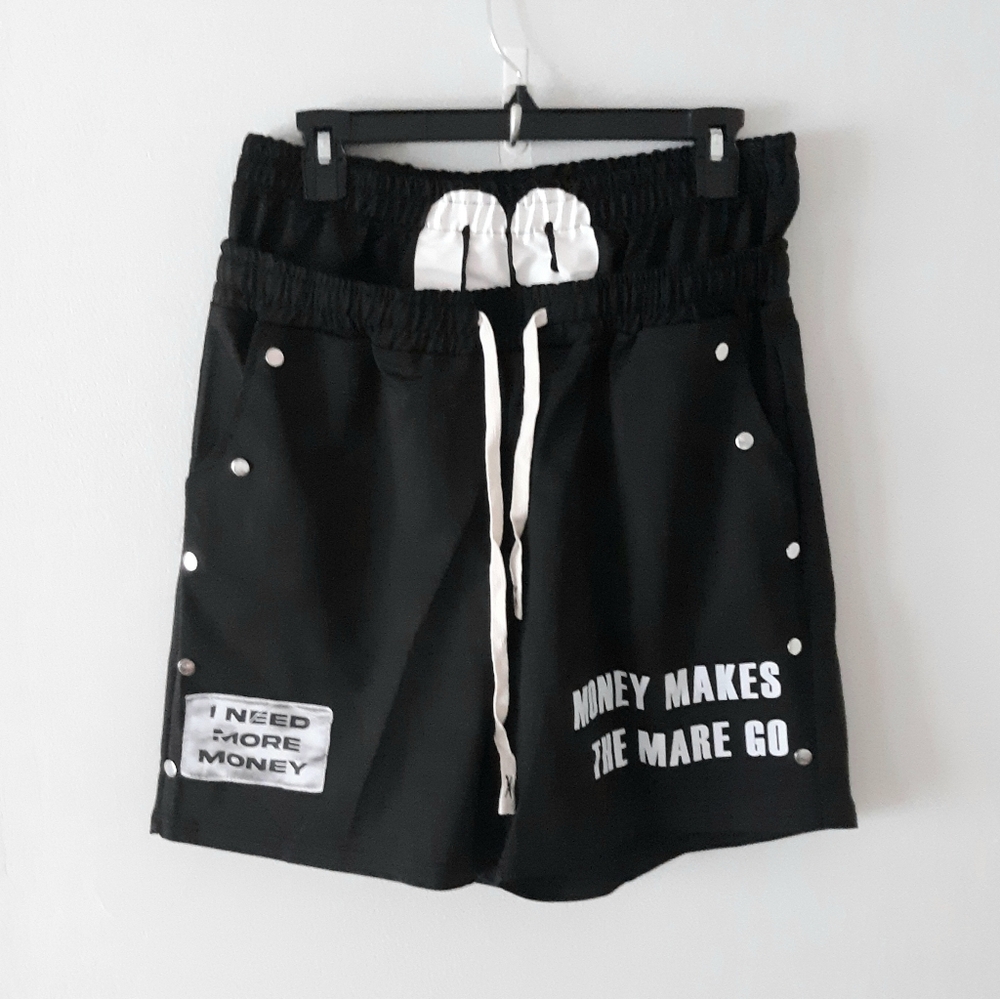Y2K Double Waisted Streetwear Shorts